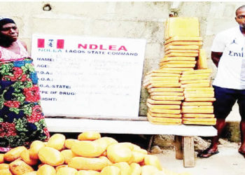 NDLEA arrests grandma, son for drug trafficking, intercepts 7.5m tramadol
