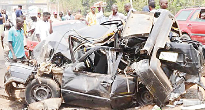 3 dead in Ogun auto crash