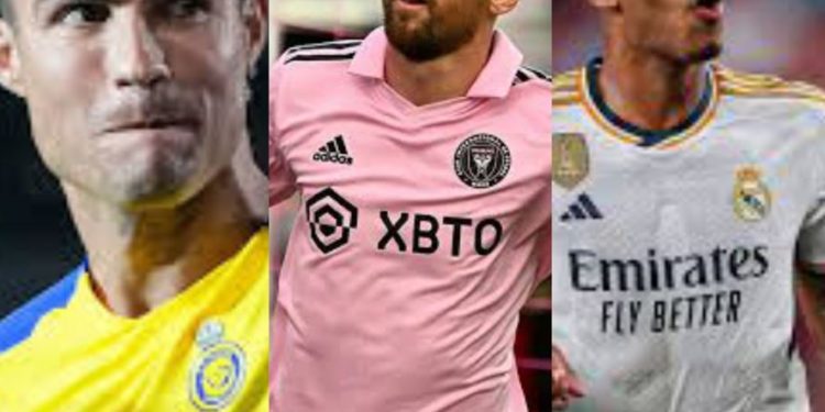 Ronaldo, Messi, Bellingham make 2023 FIFA FIFPro team shortlist