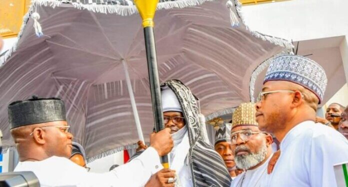 Gov. Bello installs Ohinoyi of Ebiraland, harps on unity, devt