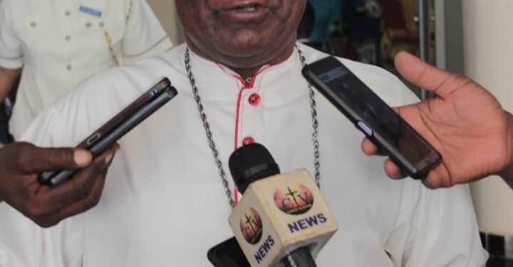 Unite, defend Catholic Church, Bishop Ayah tells Knights in Nigeria