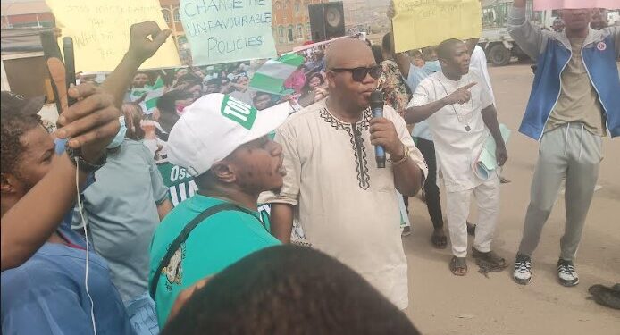 Osun youths protest high cost of living