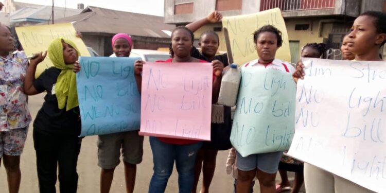 Our husbands don’t touch us at night, Rivers women protest blackout