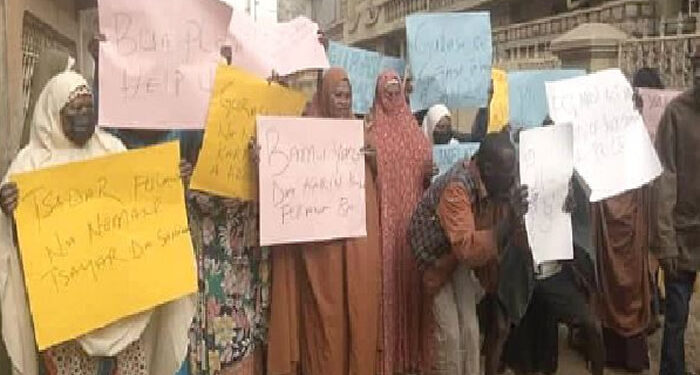 Widows protest flour price hike in Kano