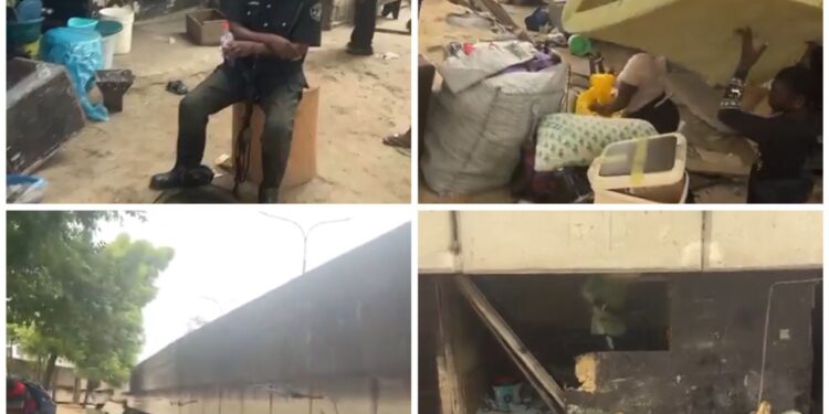 Lagos uncovers under-bridge apartment where tenants pay N250,000 rent