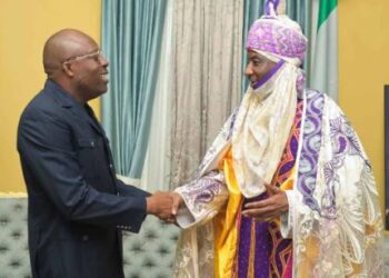 Fubara congratulates Sanusi on reinstatement as 14th Emir of Kano