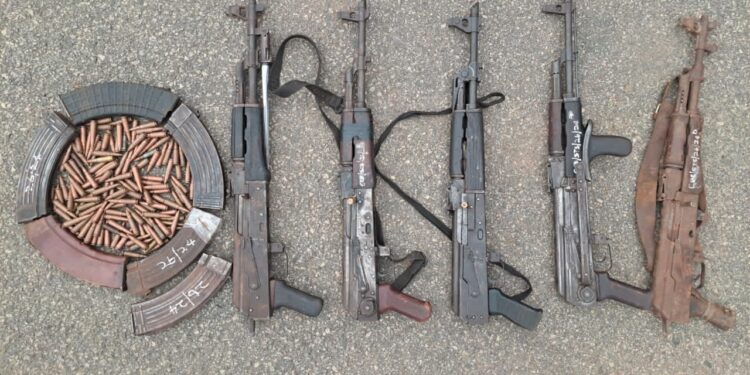Delta attack: Police reclaim stolen rifles, arrest kidnappers