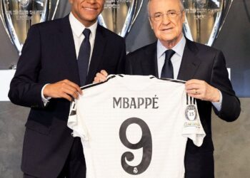 Mbappe unveiled as Real Madrid player