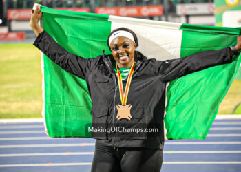 Nigerian Shot Put Star Sade Olatoye Reveals Self-Funded Journey to 2024 Olympics, Criticizes Lack of Government Support