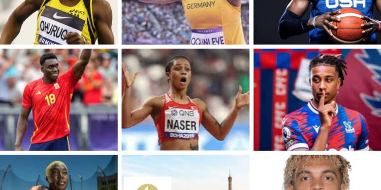 Nigerians who won medals for other nations at Paris 2024 Olympics