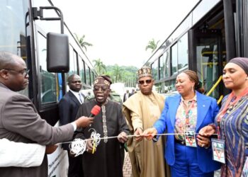 “President Tinubu Launches CNG-Powered Buses in Abuja to Boost Sustainable Transport”