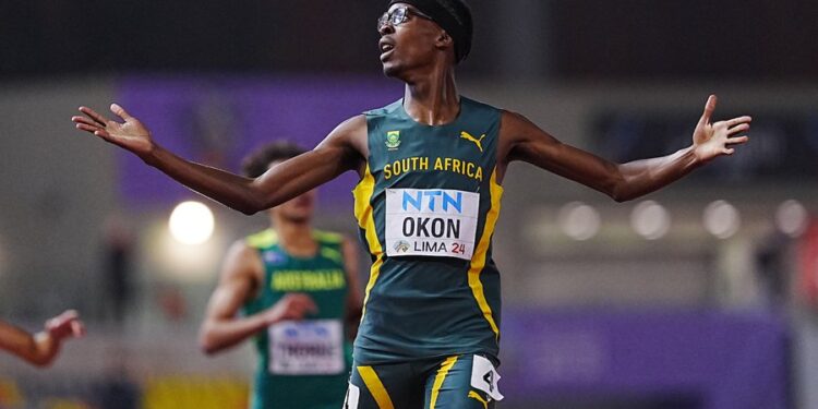 “Nigerians and South Africans React as Okon Wins 400m Gold for South Africa at World Championships”