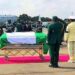 Remains of Late Chief of Army Staff, Lt. Gen. Taoreed Lagbaja, Arrive in Abuja for Burial
