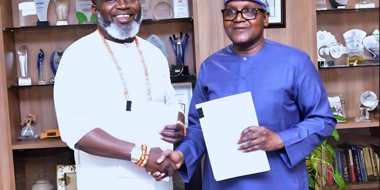 NNPCL executes gas sale agreement with Dangote refinery
