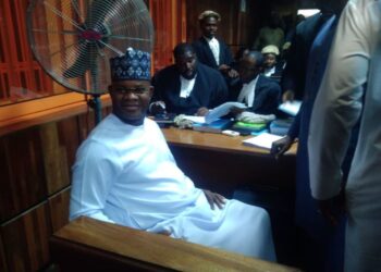 Court Remands Yahaya Bello in EFCC Custody, Bail Ruling Set for December 10