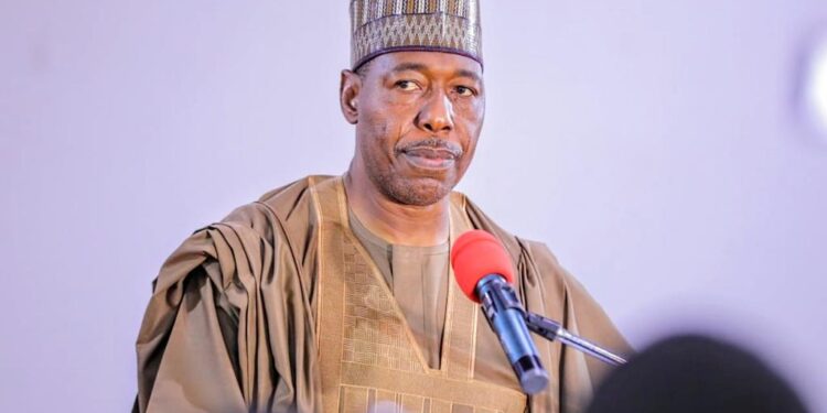 Zulum: Only Lagos Will Benefit from Tinubu’s Tax Reform Bills