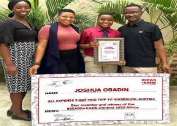 12-Year-Old Nigerian Wins Global Ear Care Innovation Contest
