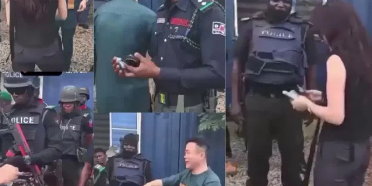 Police Vow Sanctions After Officers Caught Receiving Cash from Chinese National