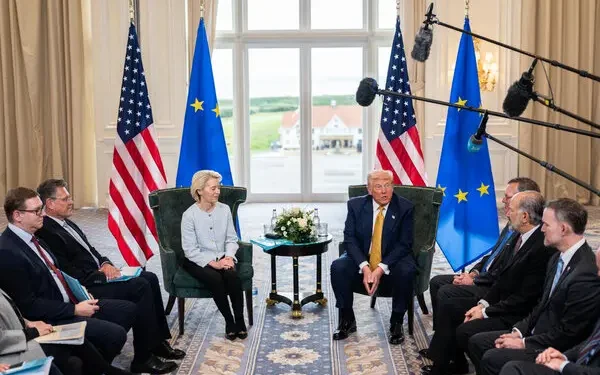 U.S. and E.U. trade deal caps tariffs on exports at 15%