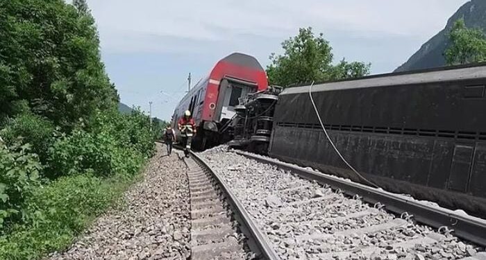 One dead, dozens injured as Danish train hits tanker and derails