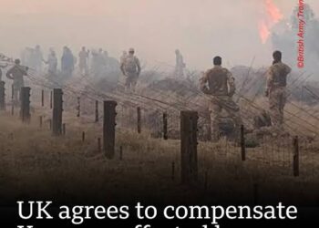 UK agrees to pay Kenyans affected by military fire