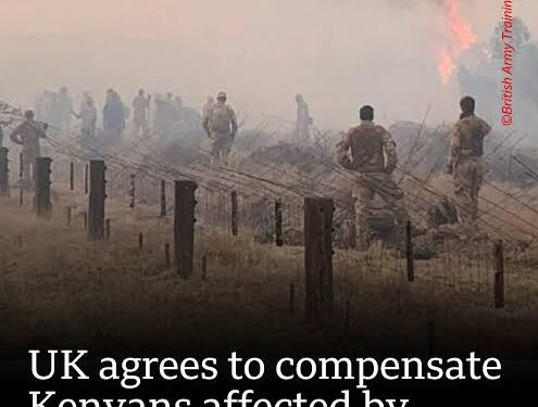 UK agrees to pay Kenyans affected by military fire