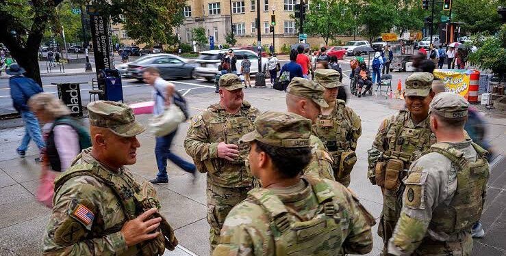 National Guard in Washington DC to be armed amid crime crackdown