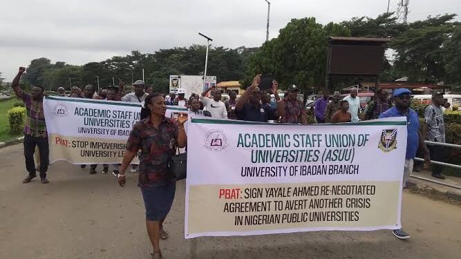UNIUYO lecturers join nationwide ASUU protest, demand FG implementation of 2009 agreement