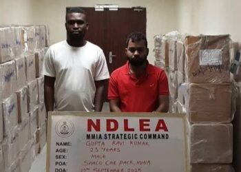 NDLEA intercepts over N3.9bn tramadol in Lagos, arrests Indian businessman, 3 others