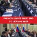 India’s Modi urges end to Ukraine war in meeting with Putin